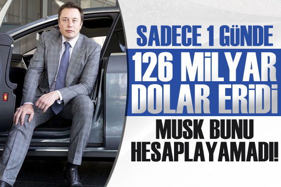 Sadece 1 günde 126 milyar dolar eridi!